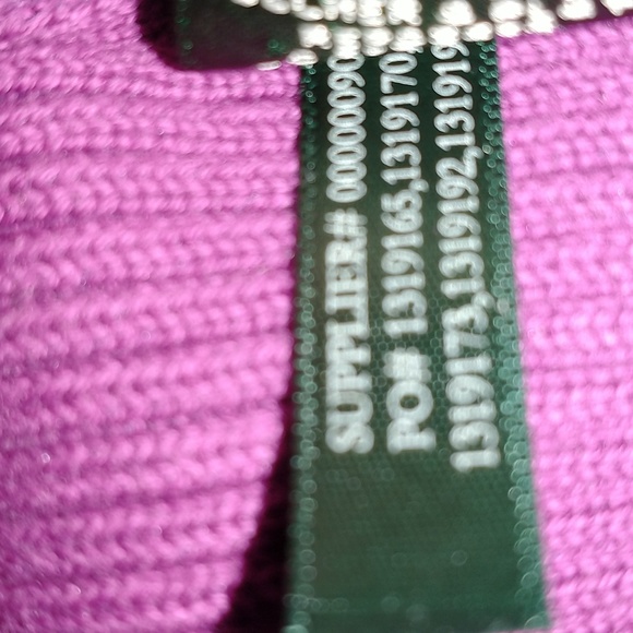 Ralph Lauren woman's size M knit cotton blend sweater with logo buttons - Picture 9 of 11